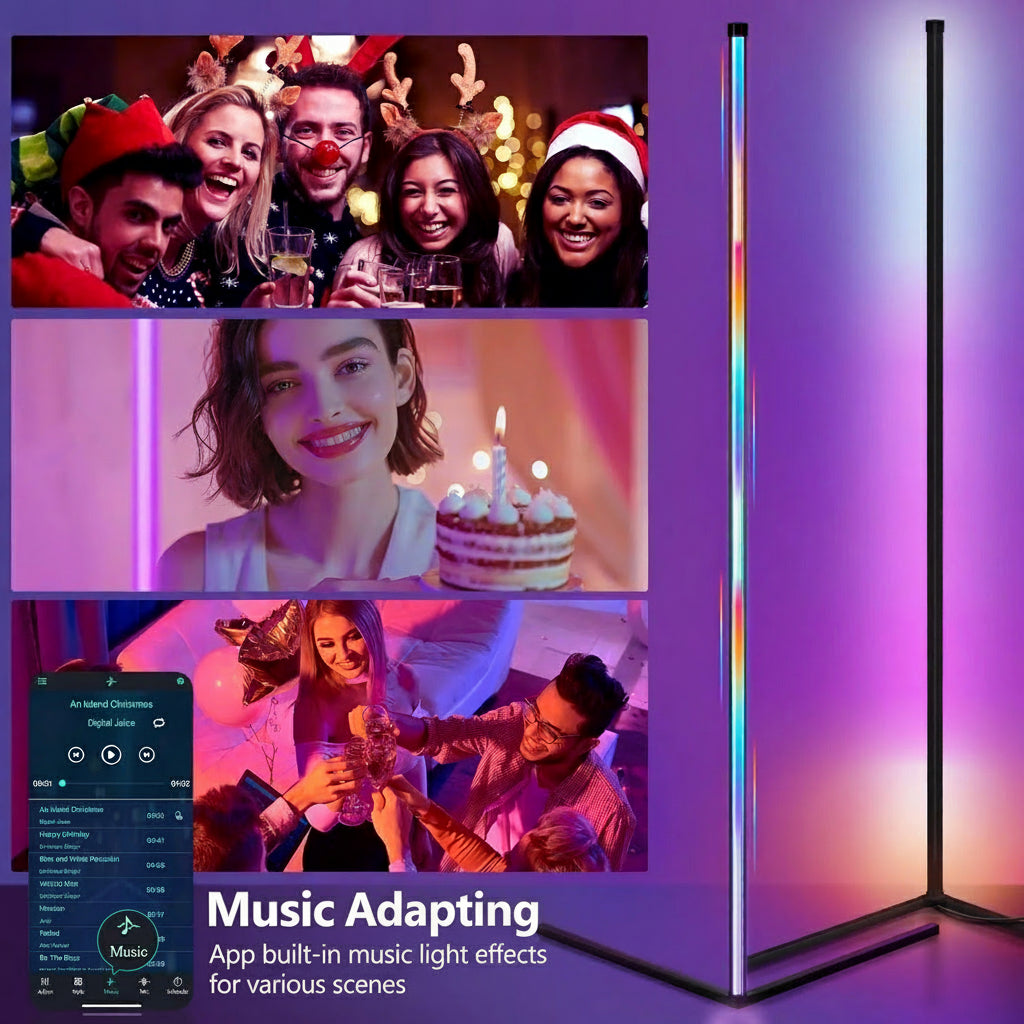 Luxury Corner RBG Lamp