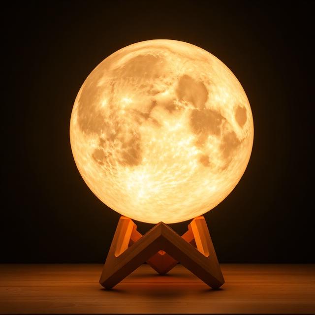 Lunar Glow Moon Lamp